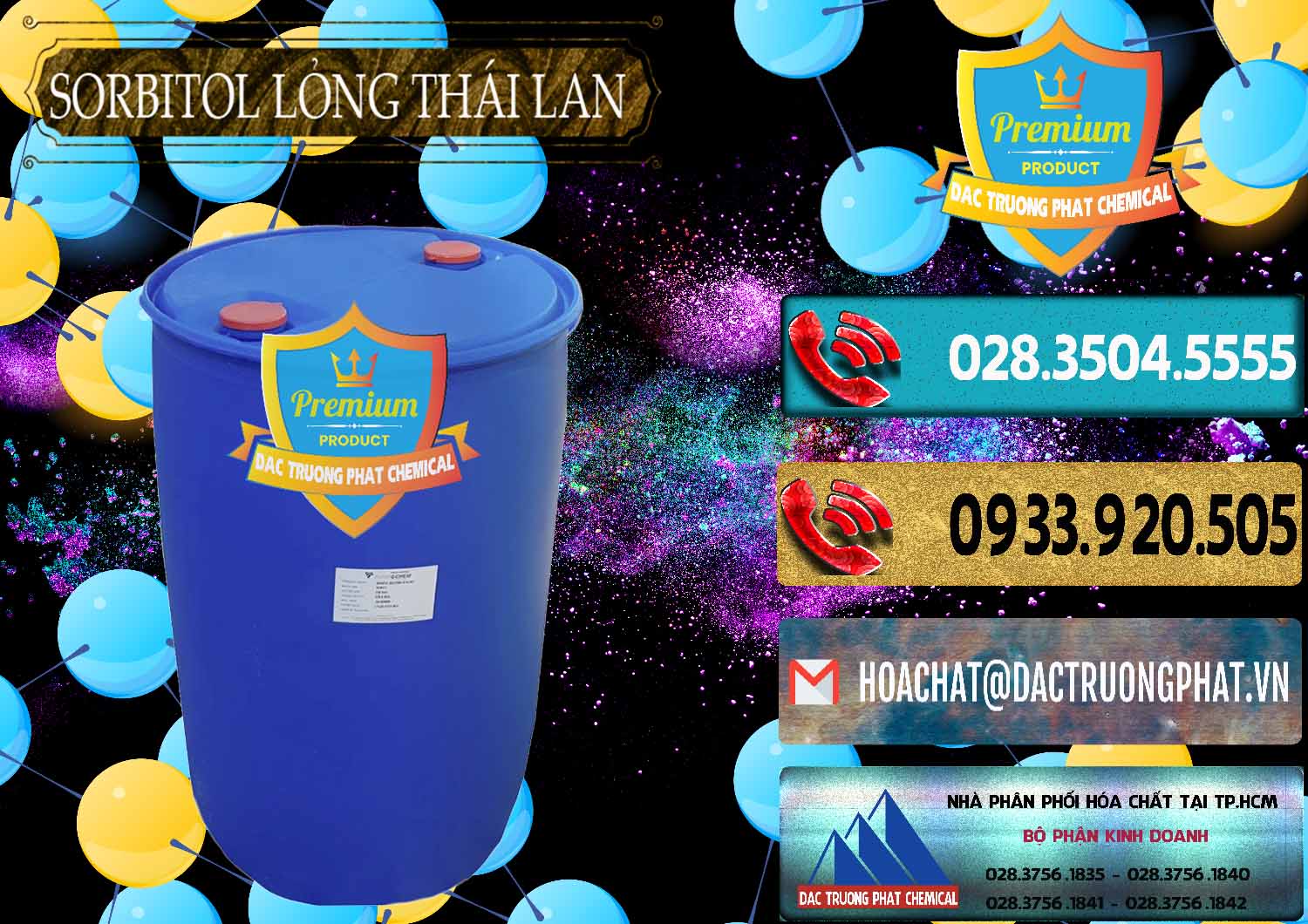 Đơn vị chuyên bán ( cung ứng ) Sorbitol - C6H14O6 Lỏng 70% Food Grade Thái Lan Thailand - 0341 - Đơn vị chuyên nhập khẩu _ cung cấp hóa chất tại TP.HCM - hoachatdetnhuom.com