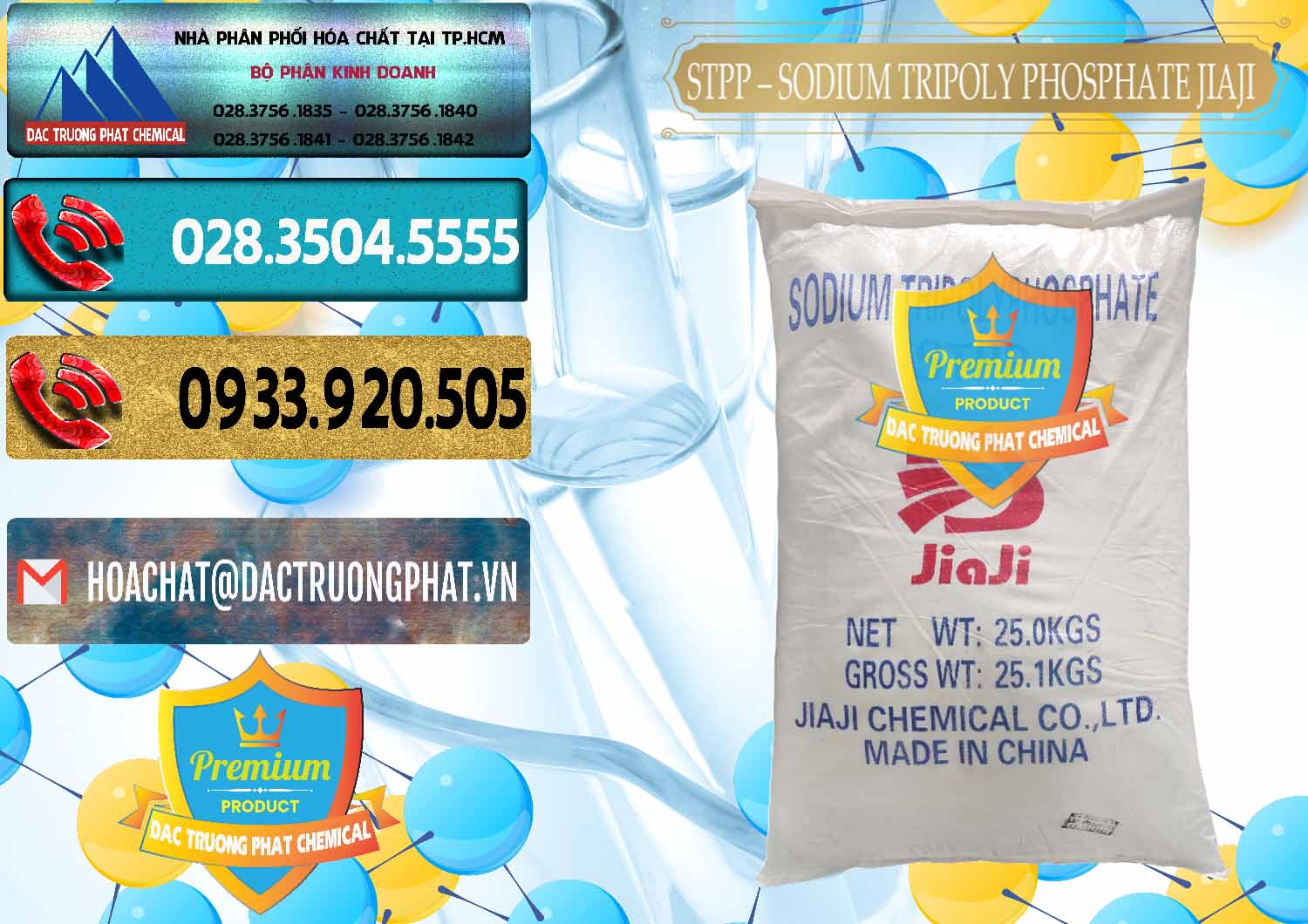 Công ty cung ứng - bán Sodium Tripoly Phosphate - STPP Jiaji Trung Quốc China - 0154 - Nơi cung cấp và nhập khẩu hóa chất tại TP.HCM - hoachatdetnhuom.com