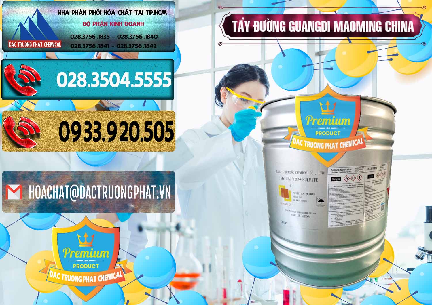 Cty chuyên bán - phân phối Tẩy Đường - NA2S2O4 Guangdi Maoming Thùng Xám Trung Quốc China - 0402 - Phân phối ( cung ứng ) hóa chất tại TP.HCM - hoachatdetnhuom.com