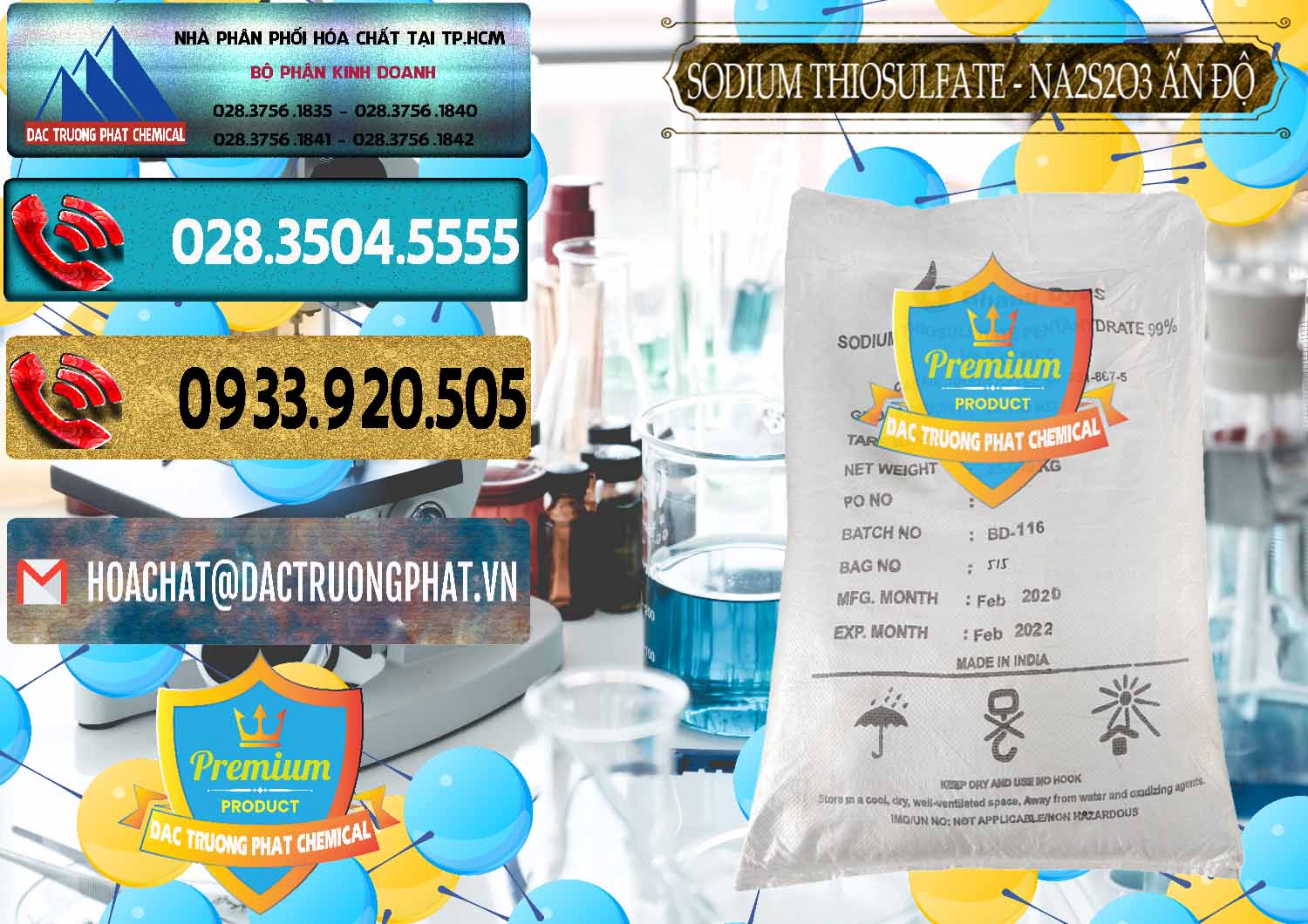 Công ty bán _ cung cấp Sodium Thiosulfate - NA2S2O3 Ấn Độ India Bhanu Dyes - 0202 - Công ty chuyên nhập khẩu - cung cấp hóa chất tại TP.HCM - hoachatdetnhuom.com