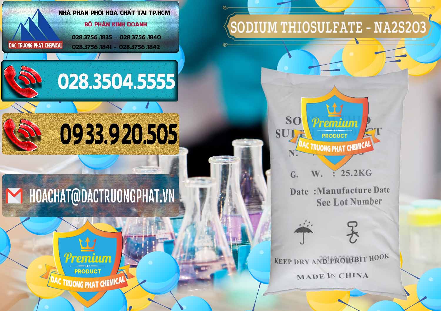 Đơn vị cung ứng ( bán ) Sodium Thiosulfate - NA2S2O3 Trung Quốc China - 0151 - Nhập khẩu ( cung cấp ) hóa chất tại TP.HCM - hoachatdetnhuom.com