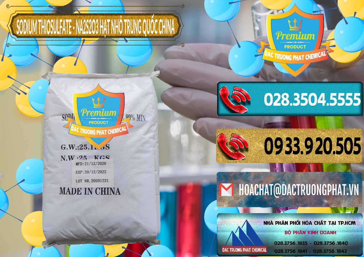 Công ty phân phối _ bán Sodium Thiosulfate - NA2S2O3 Hạt Nhỏ Trung Quốc China - 0204 - Đơn vị cung cấp và bán hóa chất tại TP.HCM - hoachatdetnhuom.com
