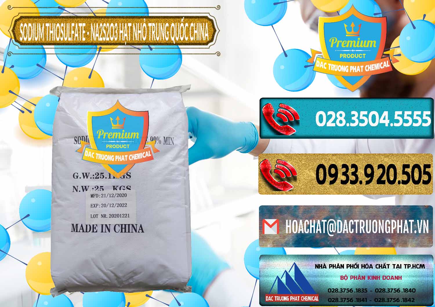 Công ty bán & phân phối Sodium Thiosulfate - NA2S2O3 Hạt Nhỏ Trung Quốc China - 0204 - Đơn vị phân phối & cung cấp hóa chất tại TP.HCM - hoachatdetnhuom.com