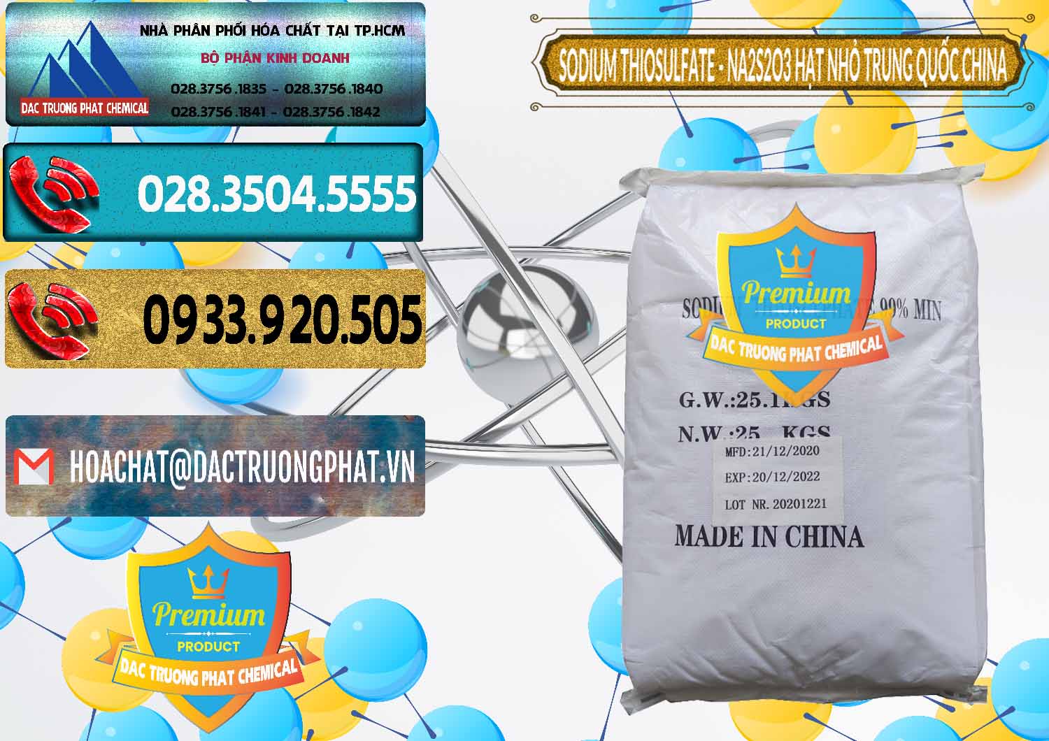 Công ty bán - phân phối Sodium Thiosulfate - NA2S2O3 Hạt Nhỏ Trung Quốc China - 0204 - Đơn vị nhập khẩu - cung cấp hóa chất tại TP.HCM - hoachatdetnhuom.com
