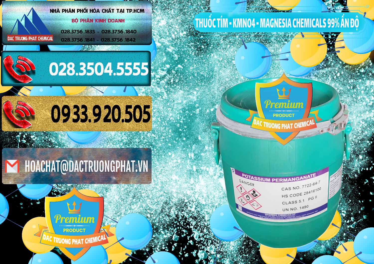 Đơn vị kinh doanh ( bán ) Thuốc Tím - KMNO4 Magnesia Chemicals 99% Ấn Độ India - 0251 - Nhà phân phối _ nhập khẩu hóa chất tại TP.HCM - hoachatdetnhuom.com