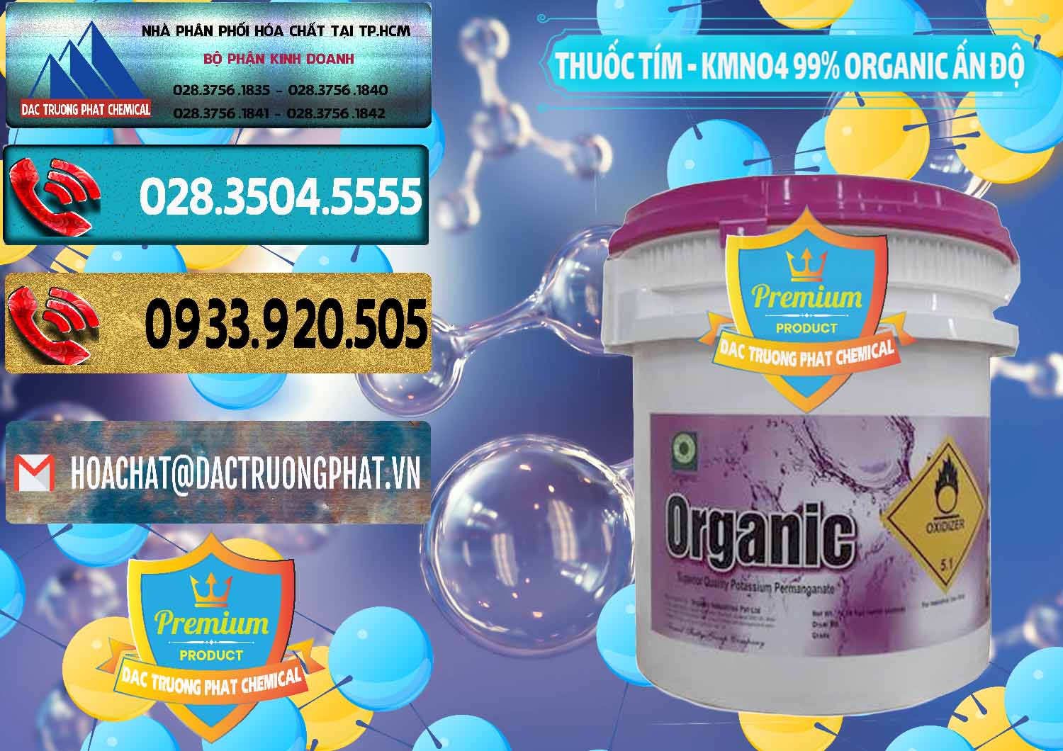Công ty chuyên bán và cung cấp Thuốc Tím - KMNO4 99% Organic Ấn Độ India - 0216 - Chuyên phân phối _ cung ứng hóa chất tại TP.HCM - hoachatdetnhuom.com