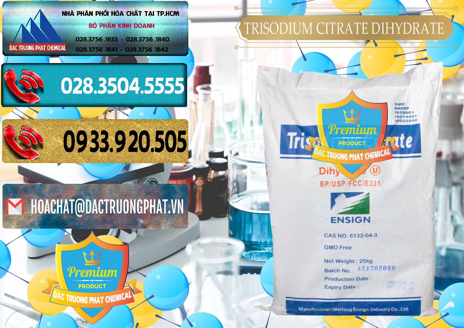 Đơn vị chuyên bán và phân phối Trisodium Citrate Dihydrate - Na3C6H5O7 Weifang Trung Quốc China - 0324 - Công ty bán _ phân phối hóa chất tại TP.HCM - hoachatdetnhuom.com
