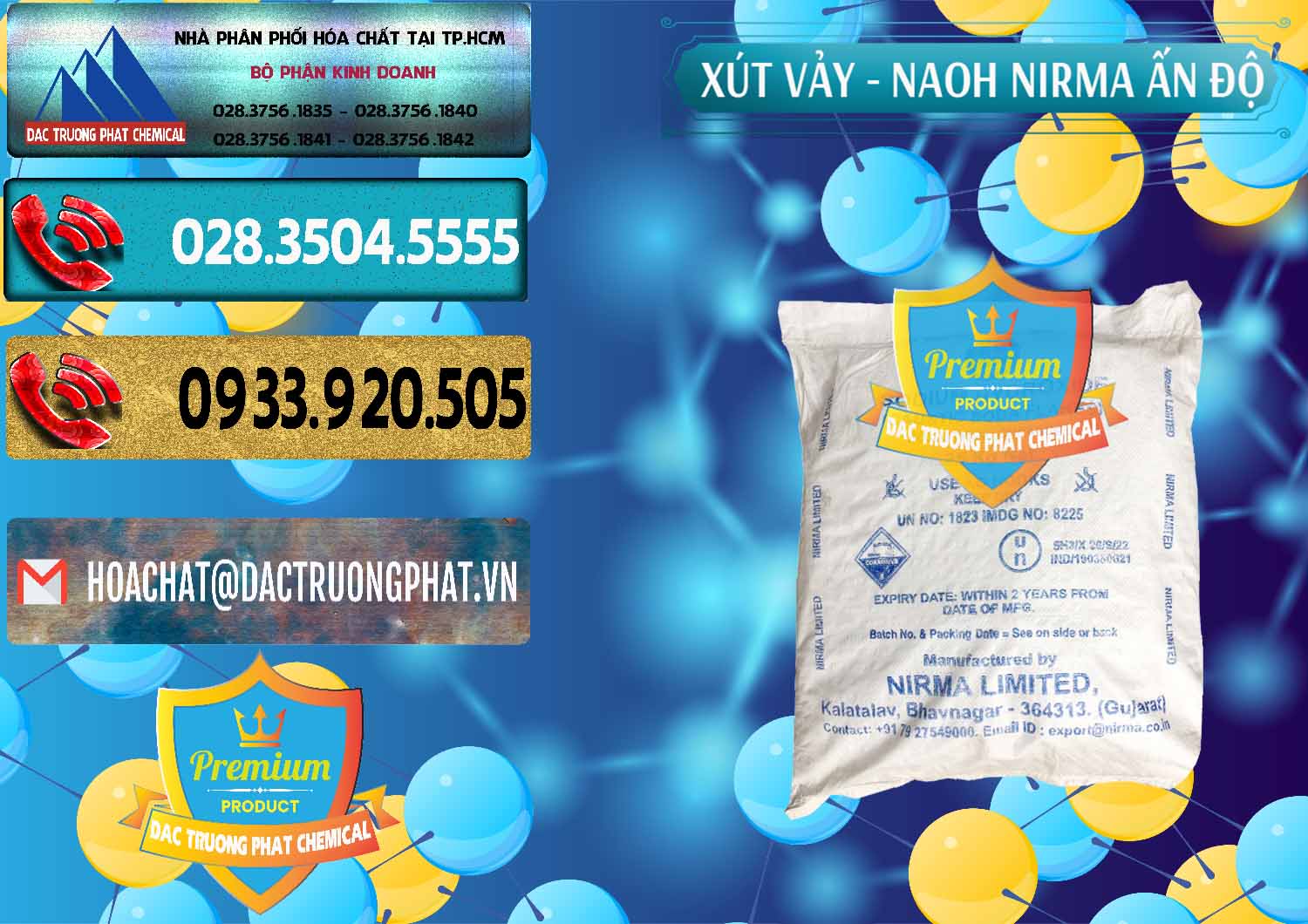 Chuyên cung cấp ( bán ) Xút Vảy - NaOH Vảy Nirma Ấn Độ India - 0371 - Nhà cung cấp & kinh doanh hóa chất tại TP.HCM - hoachatdetnhuom.com
