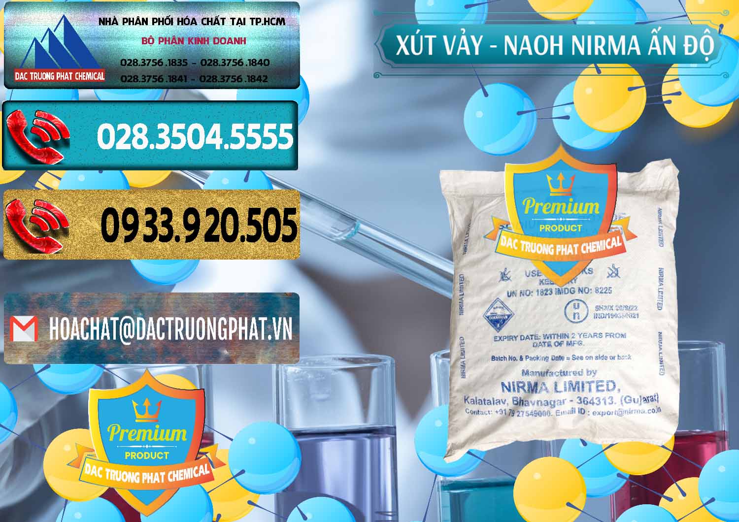 Cung cấp ( bán ) Xút Vảy - NaOH Vảy Nirma Ấn Độ India - 0371 - Công ty phân phối & cung ứng hóa chất tại TP.HCM - hoachatdetnhuom.com