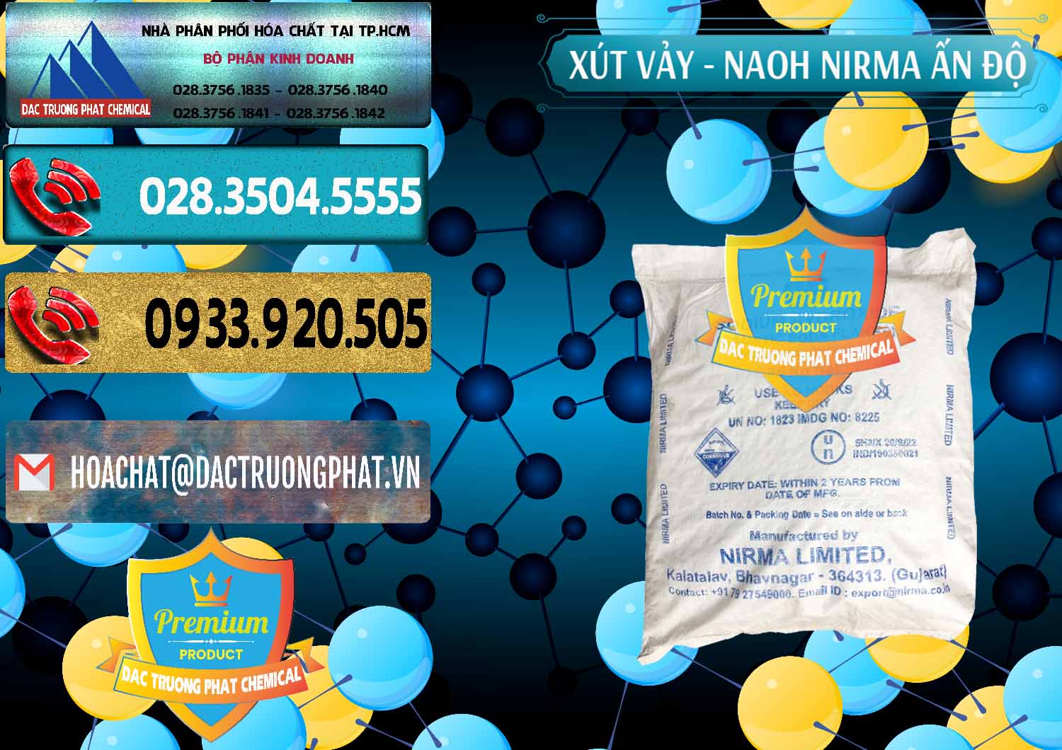 Nơi cung cấp ( bán ) Xút Vảy - NaOH Vảy Nirma Ấn Độ India - 0371 - Công ty cung cấp ( nhập khẩu ) hóa chất tại TP.HCM - hoachatdetnhuom.com