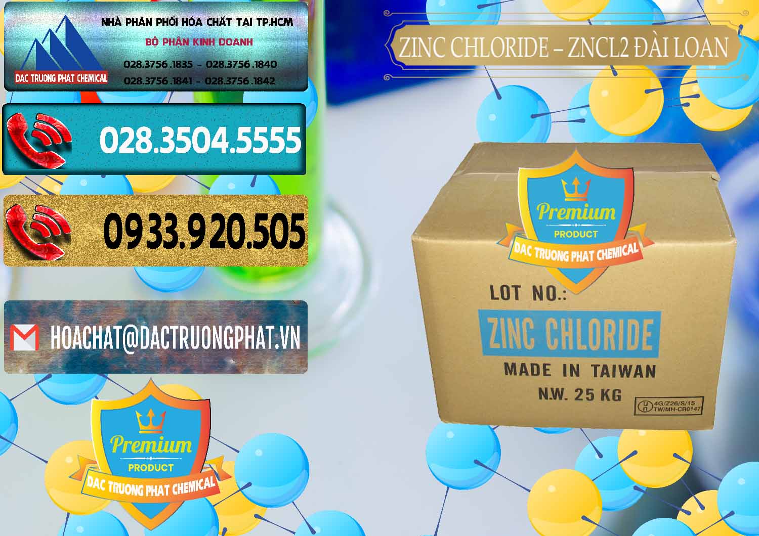 Cty phân phối và bán Zinc Chloride - ZNCL2 96% Đài Loan Taiwan - 0178 - Cty chuyên cung cấp _ nhập khẩu hóa chất tại TP.HCM - hoachatdetnhuom.com