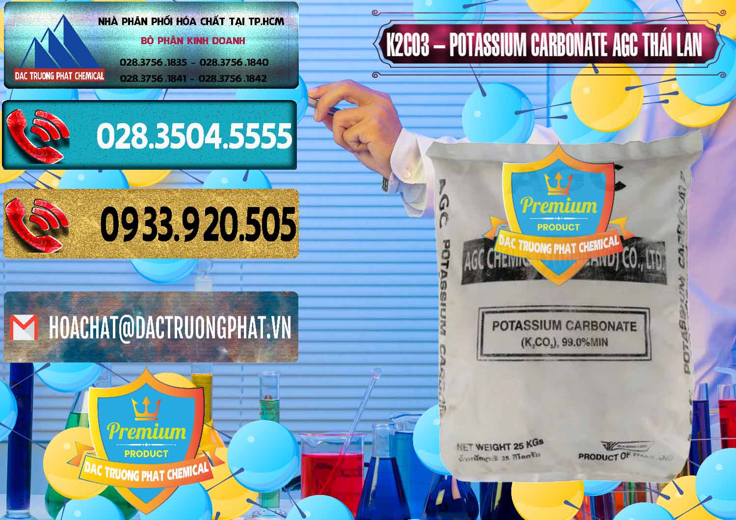Nơi chuyên bán _ cung ứng K2Co3 – Potassium Carbonate AGC Thái Lan Thailand - 0471 - Cty nhập khẩu ( cung cấp ) hóa chất tại TP.HCM - hoachatdetnhuom.com