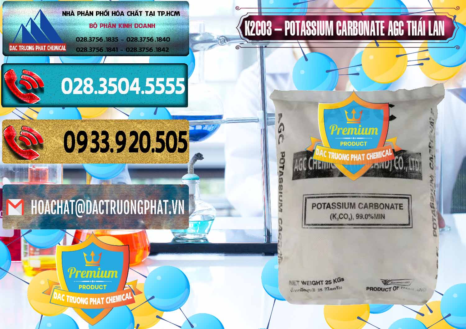 Chuyên cung cấp ( bán ) K2Co3 – Potassium Carbonate AGC Thái Lan Thailand - 0471 - Cty chuyên phân phối và cung ứng hóa chất tại TP.HCM - hoachatdetnhuom.com