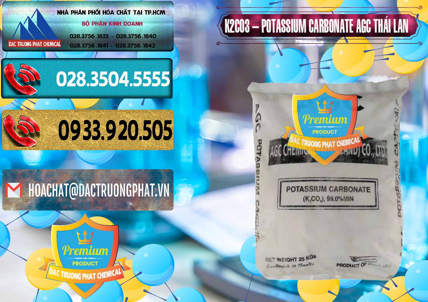 Nơi chuyên bán và phân phối K2Co3 – Potassium Carbonate AGC Thái Lan Thailand - 0471 - Đơn vị chuyên cung cấp ( bán ) hóa chất tại TP.HCM - hoachatdetnhuom.com