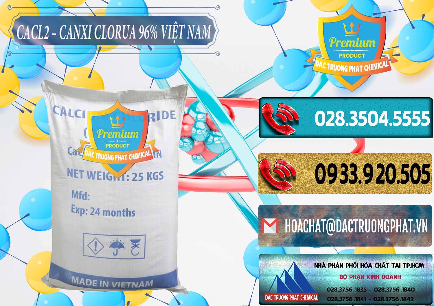 Nơi phân phối _ cung cấp CaCl2 – Canxi Clorua 96% Việt Nam - 0236 - Công ty bán ( cung ứng ) hóa chất tại TP.HCM - hoachatdetnhuom.com
