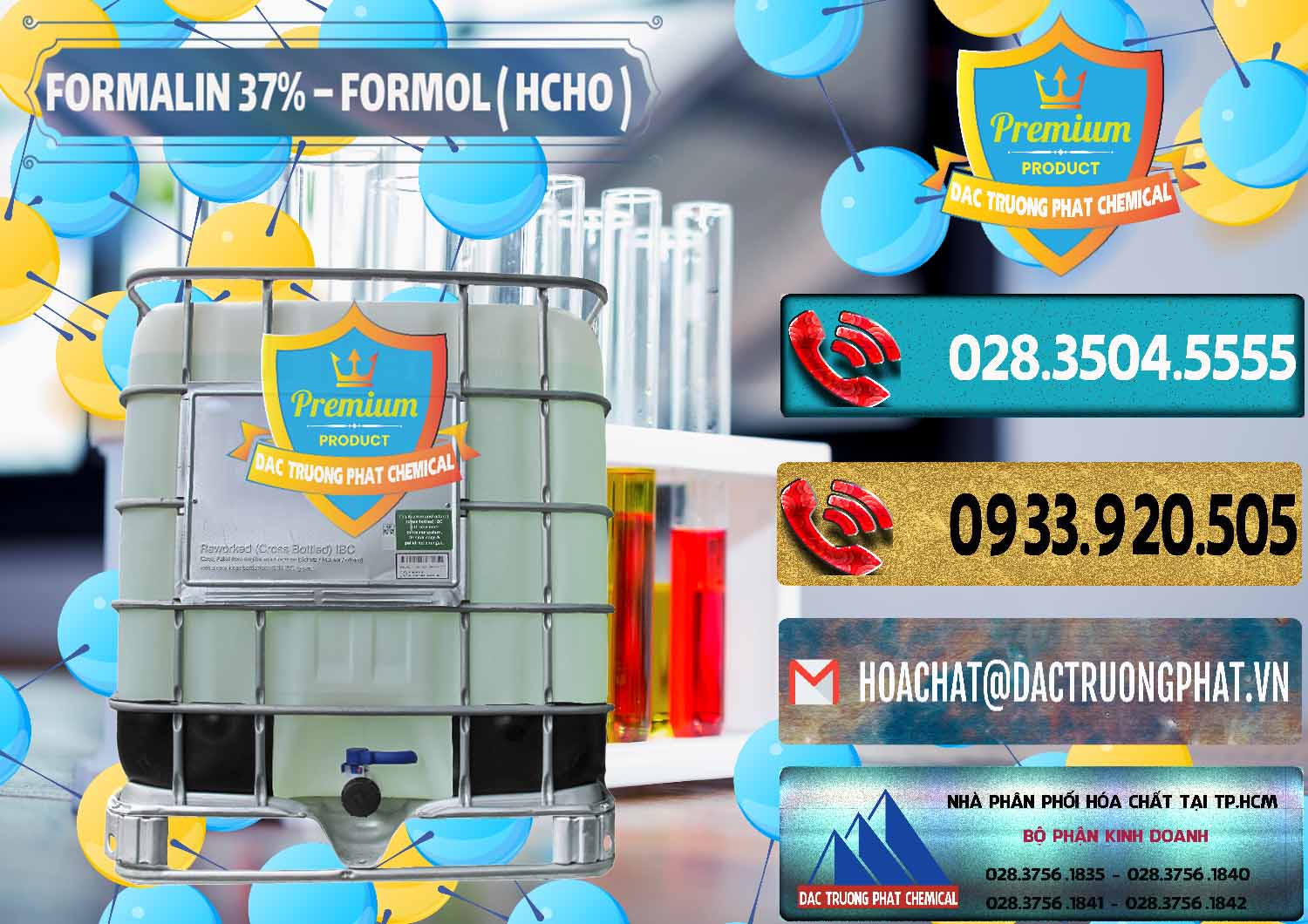 Bán - cung cấp Formalin - Formol ( HCHO ) 37% Việt Nam - 0187 - Nhà phân phối và cung ứng hóa chất tại TP.HCM - hoachatdetnhuom.com
