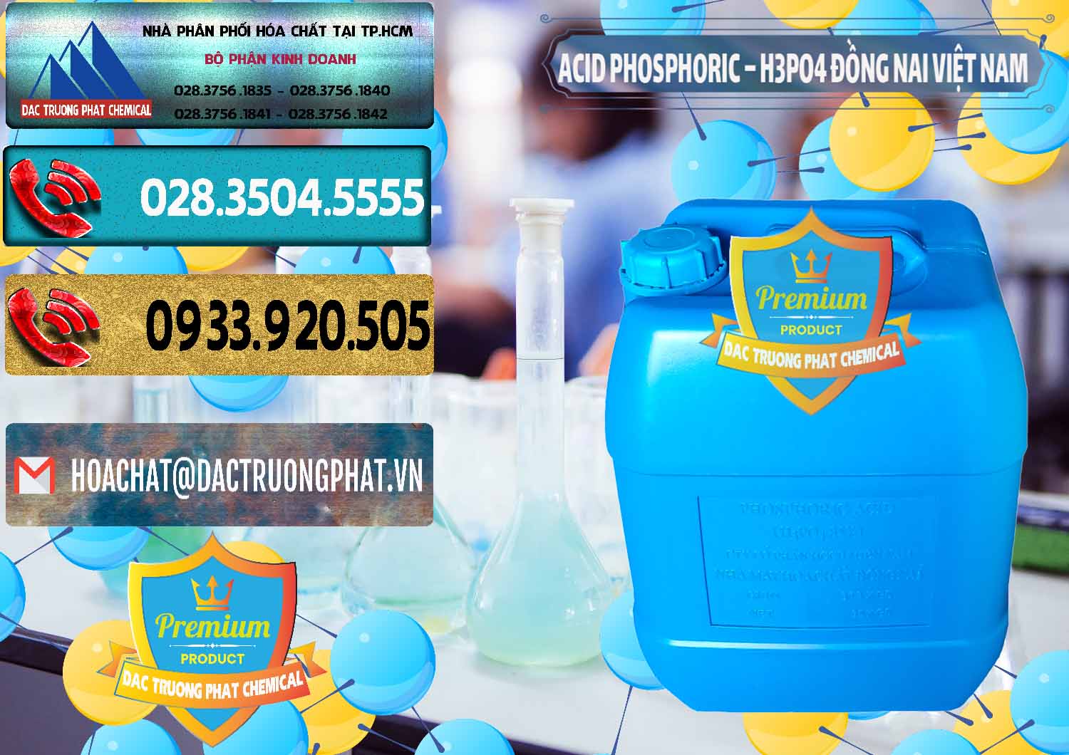 Nơi chuyên cung ứng - phân phối Acid Phosphoric – Axit Phosphoric 85% Đồng Nai Việt Nam - 0183 - Công ty phân phối - cung ứng hóa chất tại TP.HCM - hoachatdetnhuom.com