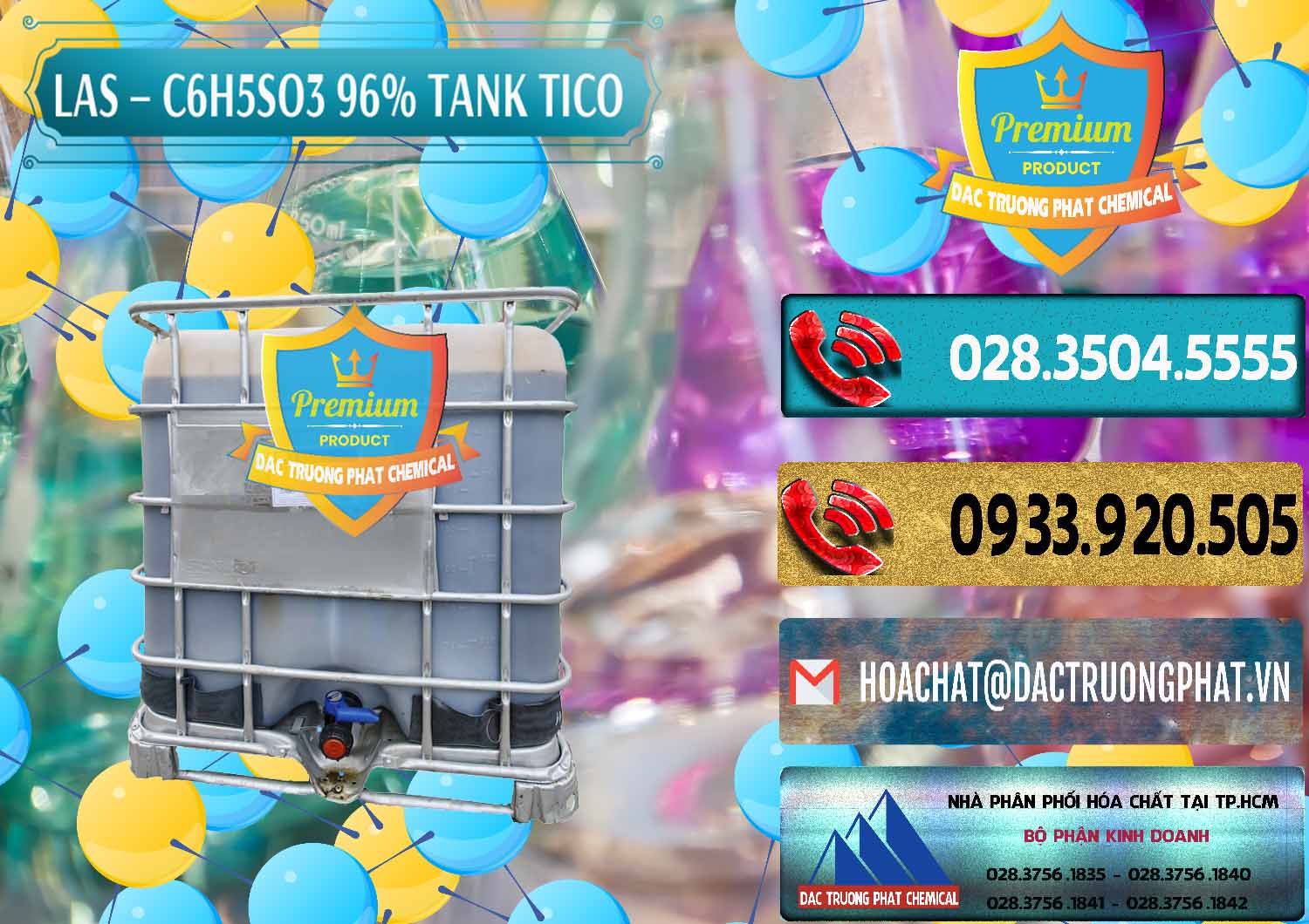 Chuyên cung ứng & bán Chất tạo bọt Las P Tico Tank IBC Bồn Việt Nam - 0488 - Đơn vị cung cấp ( kinh doanh ) hóa chất tại TP.HCM - hoachatdetnhuom.com