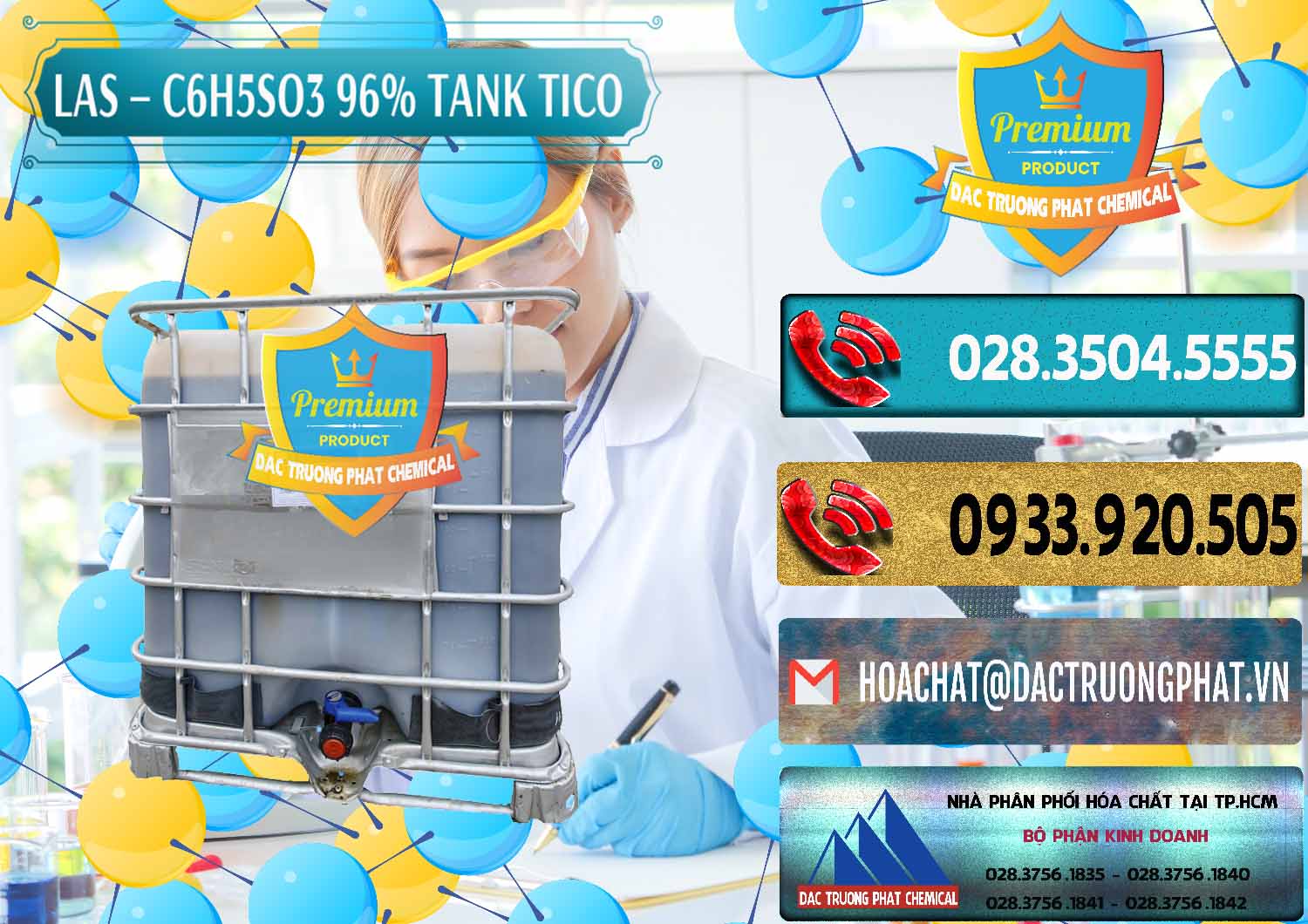 Chuyên phân phối và bán Chất tạo bọt Las P Tico Tank IBC Bồn Việt Nam - 0488 - Cty cung cấp & nhập khẩu hóa chất tại TP.HCM - hoachatdetnhuom.com