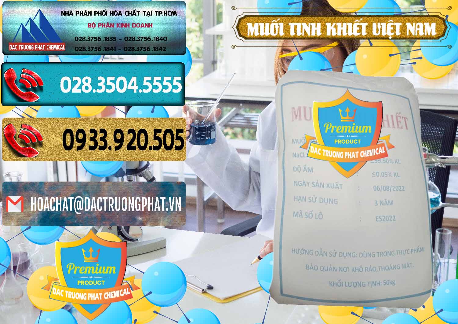 Công ty chuyên bán ( cung cấp ) Muối NaCL – Sodium Chloride Việt Nam - 0384 - Đơn vị bán và cung cấp hóa chất tại TP.HCM - hoachatdetnhuom.com
