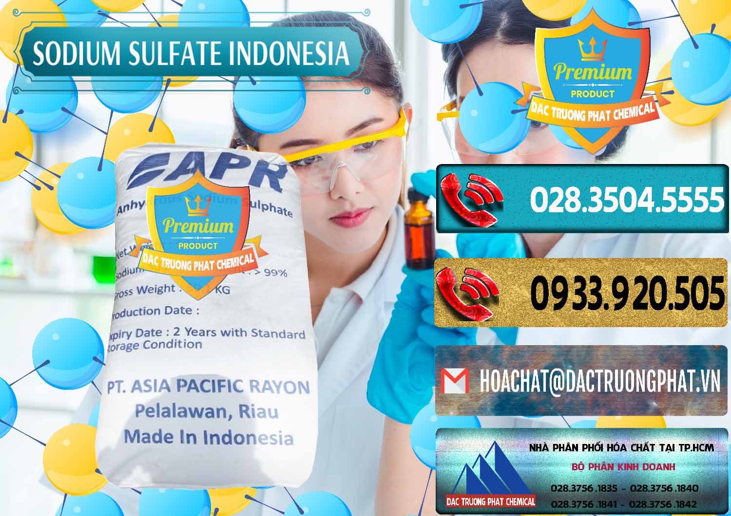 Đơn vị cung cấp & bán Sodium Sulphate - Muối Sunfat Na2SO4 APR Indonesia - 0460 - Đơn vị chuyên cung cấp & bán hóa chất tại TP.HCM - hoachatdetnhuom.com