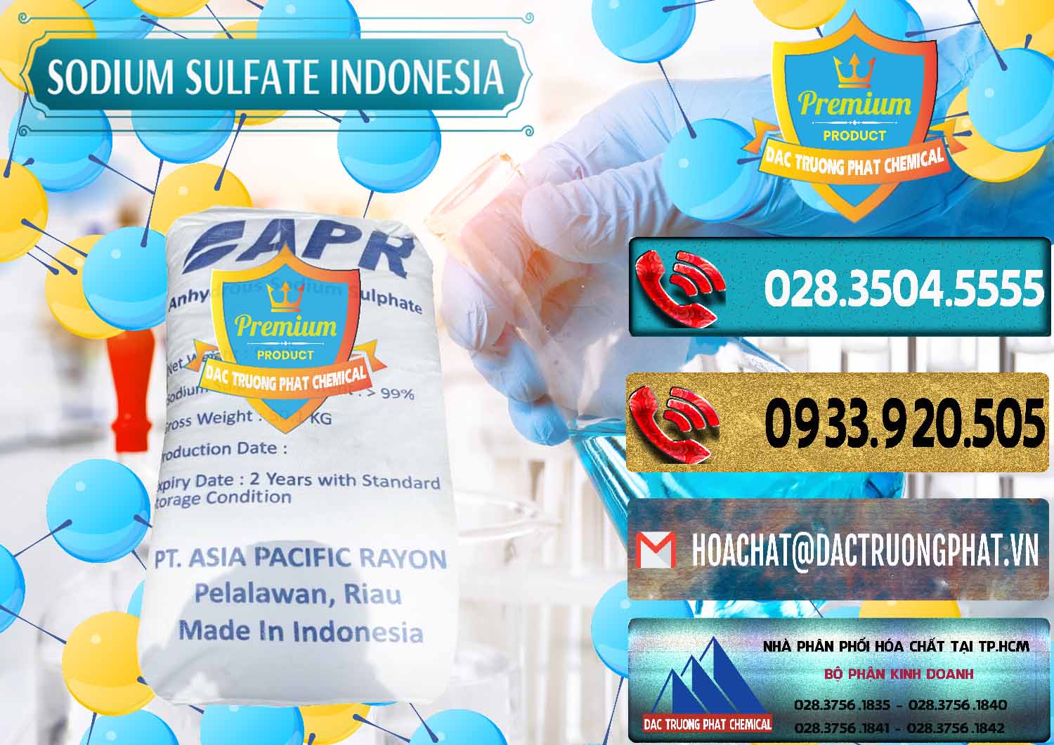 Đơn vị cung cấp - bán Sodium Sulphate - Muối Sunfat Na2SO4 APR Indonesia - 0460 - Đơn vị chuyên cung cấp _ kinh doanh hóa chất tại TP.HCM - hoachatdetnhuom.com