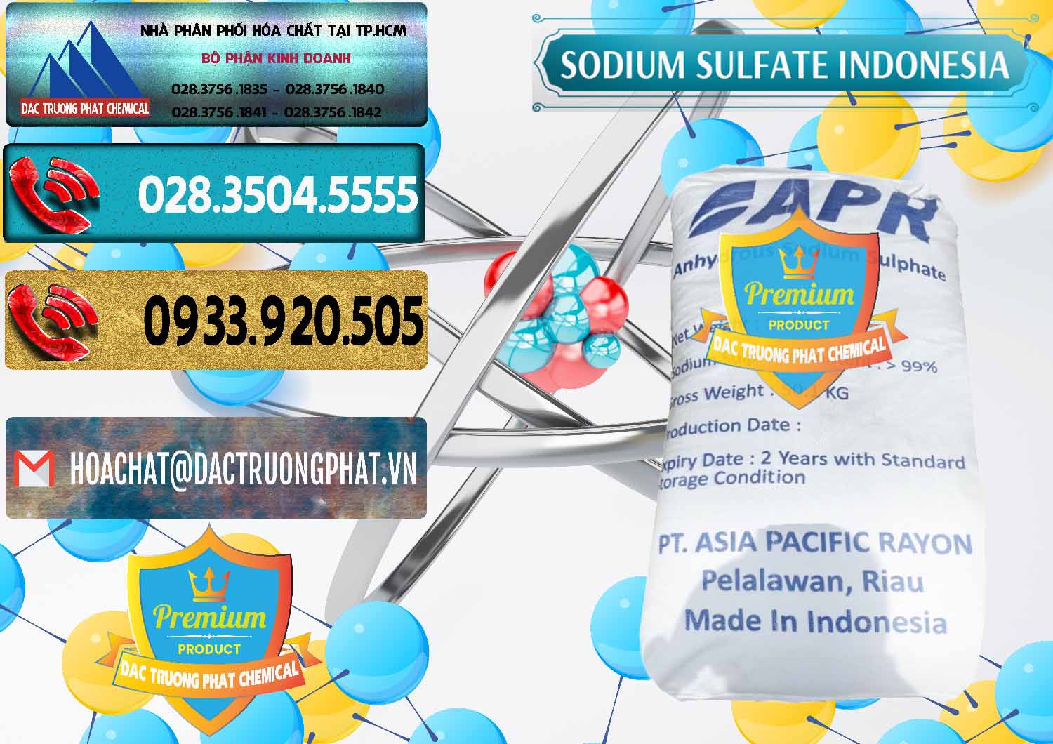 Cung ứng - bán Sodium Sulphate - Muối Sunfat Na2SO4 APR Indonesia - 0460 - Cty nhập khẩu và phân phối hóa chất tại TP.HCM - hoachatdetnhuom.com