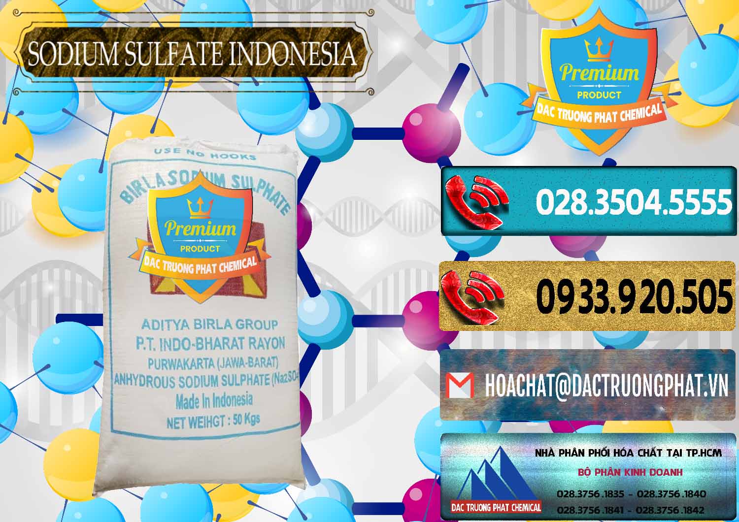 Nơi cung ứng và bán Sodium Sulphate - Muối Sunfat Na2SO4 99% Indonesia - 0459 - Chuyên phân phối ( cung cấp ) hóa chất tại TP.HCM - hoachatdetnhuom.com