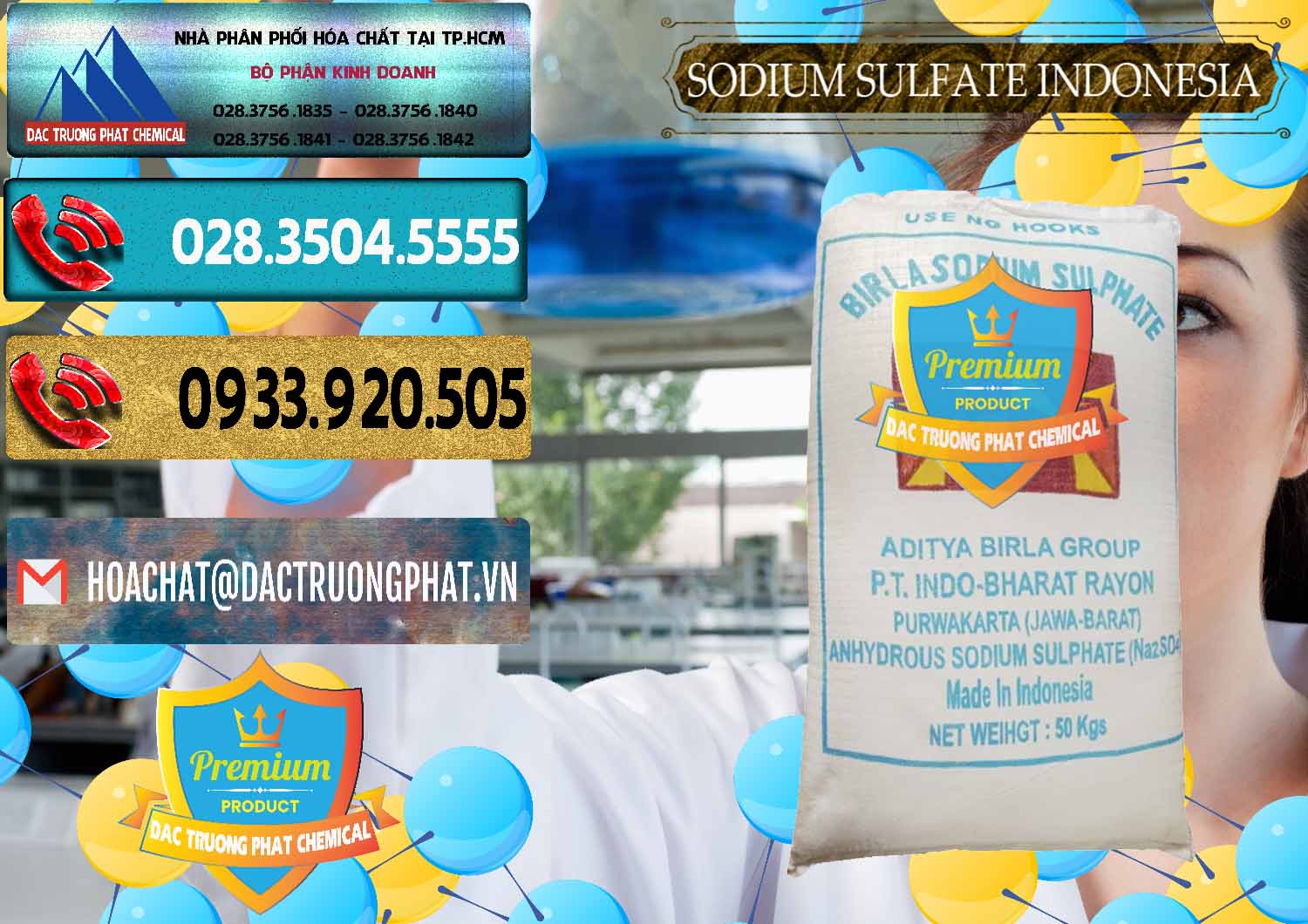 Công ty chuyên phân phối - bán Sodium Sulphate - Muối Sunfat Na2SO4 99% Indonesia - 0459 - Nhà cung cấp & phân phối hóa chất tại TP.HCM - hoachatdetnhuom.com
