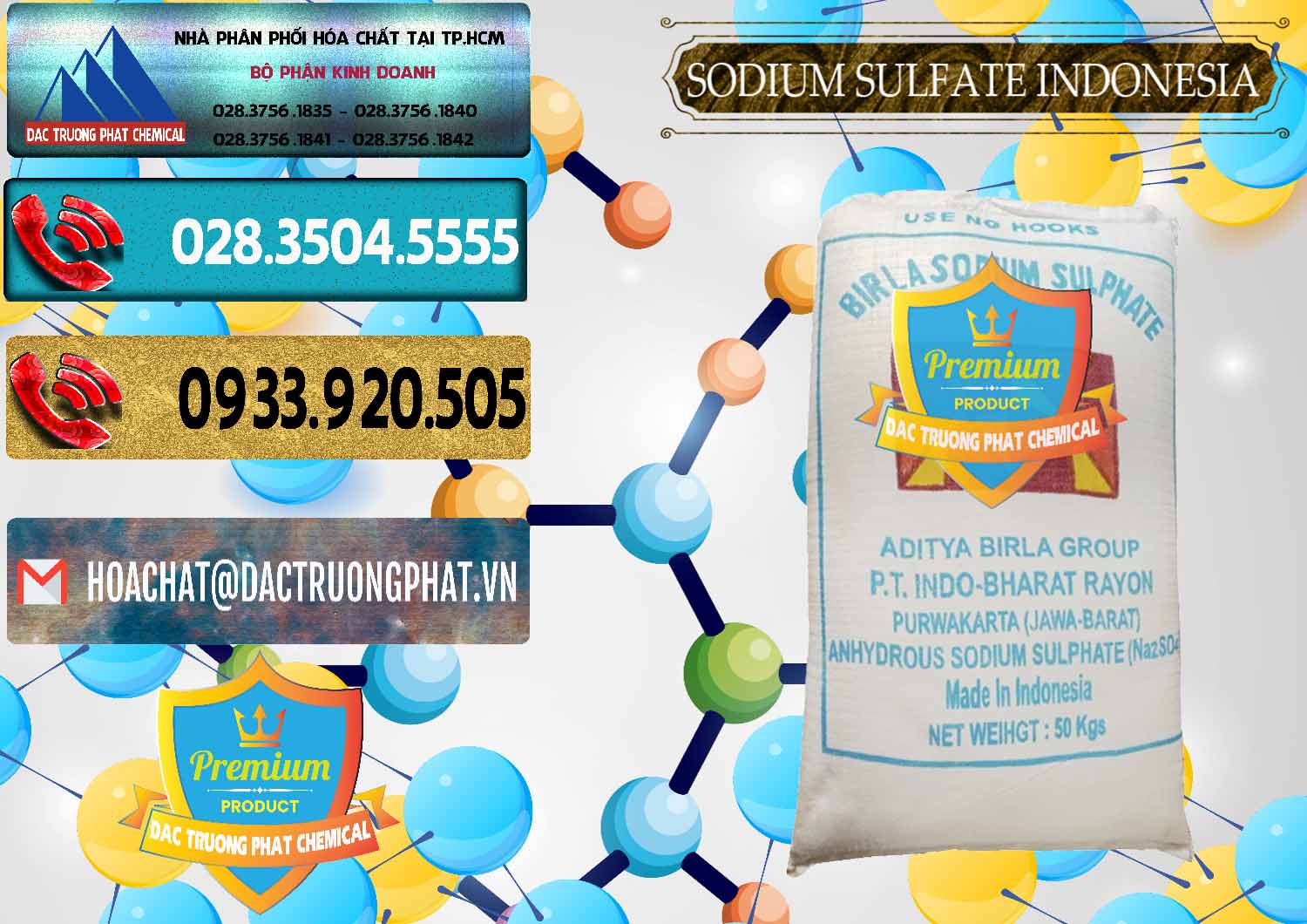 Nơi cung cấp _ bán Sodium Sulphate - Muối Sunfat Na2SO4 99% Indonesia - 0459 - Đơn vị nhập khẩu và phân phối hóa chất tại TP.HCM - hoachatdetnhuom.com