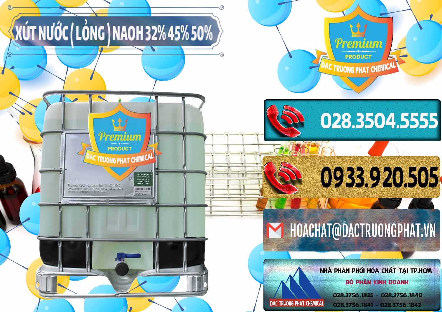 Nơi chuyên phân phối & cung ứng Xút Lỏng – NaOH Lỏng 32% 45% 50% Việt Nam - 0195 - Đơn vị chuyên kinh doanh _ bán hóa chất tại TP.HCM - hoachatdetnhuom.com
