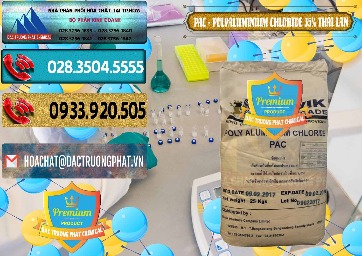 Cty chuyên bán ( cung ứng ) PAC - Polyaluminium Chloride 35% Thái Lan Thailand - 0470 - Nhà phân phối _ cung cấp hóa chất tại TP.HCM - hoachatdetnhuom.com