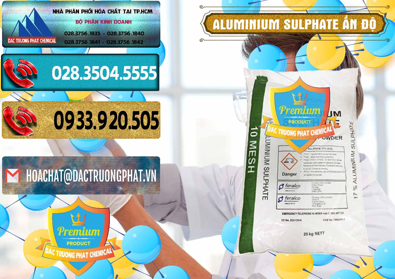 Công ty chuyên bán và cung ứng Phèn Nhôm - Al2(SO4)3 17% Ấn Độ India - 0463 - Chuyên bán và phân phối hóa chất tại TP.HCM - hoachatdetnhuom.com