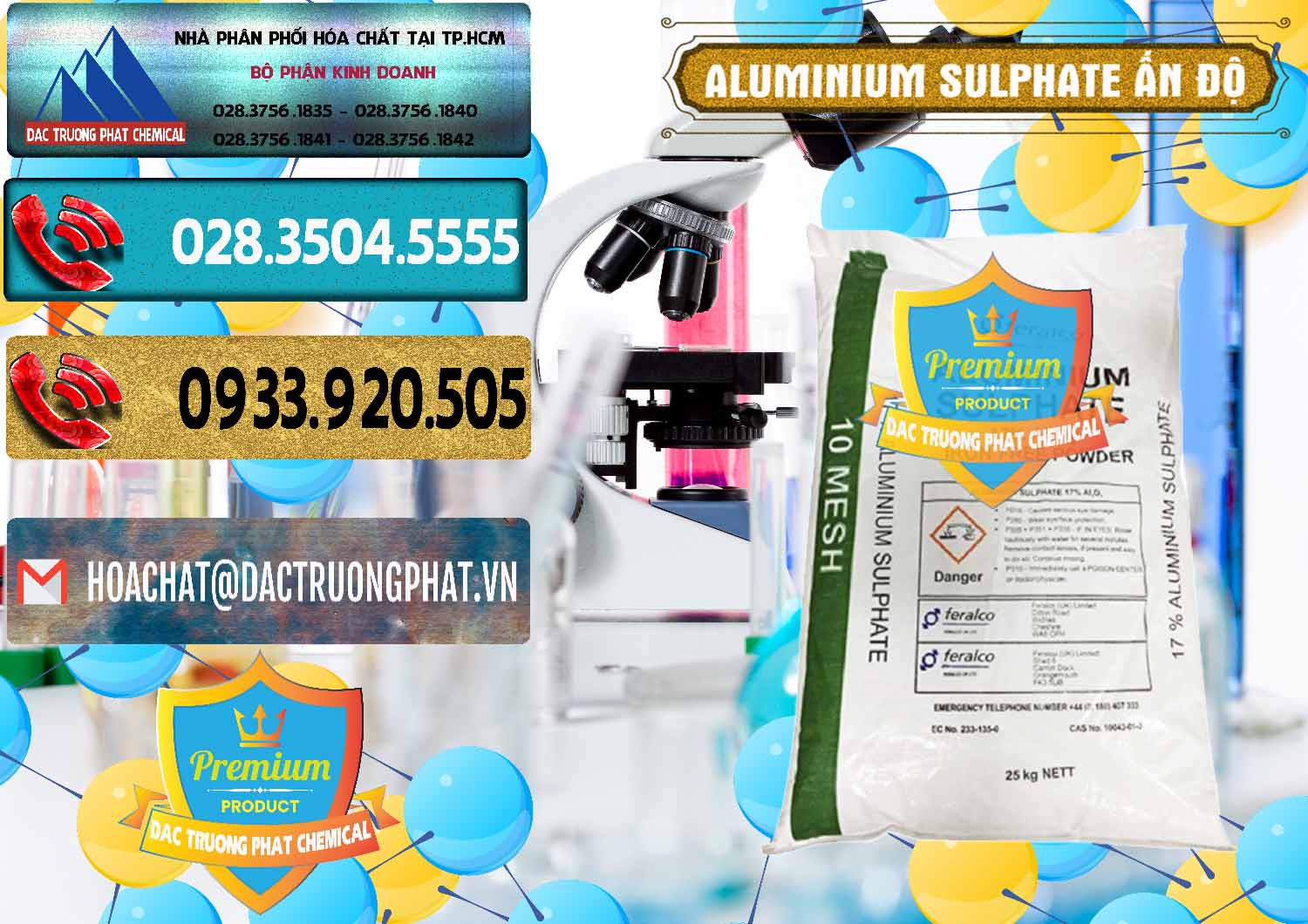 Công ty chuyên kinh doanh ( bán ) Phèn Nhôm - Al2(SO4)3 17% Ấn Độ India - 0463 - Nơi nhập khẩu ( cung cấp ) hóa chất tại TP.HCM - hoachatdetnhuom.com
