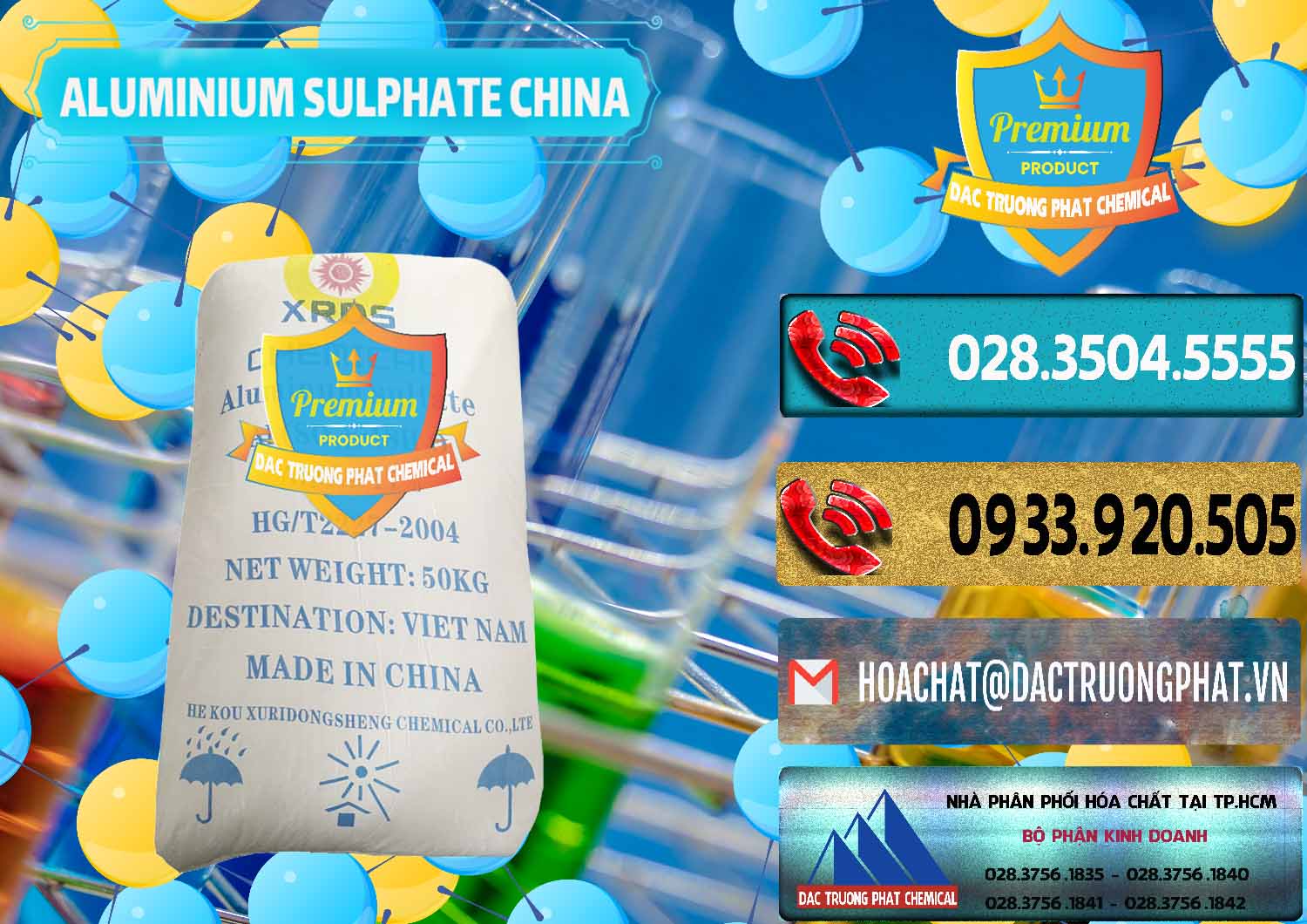 Nơi kinh doanh _ bán Phèn Nhôm - Al2(SO4)3 17% Trung Quốc China - 0464 - Phân phối _ kinh doanh hóa chất tại TP.HCM - hoachatdetnhuom.com