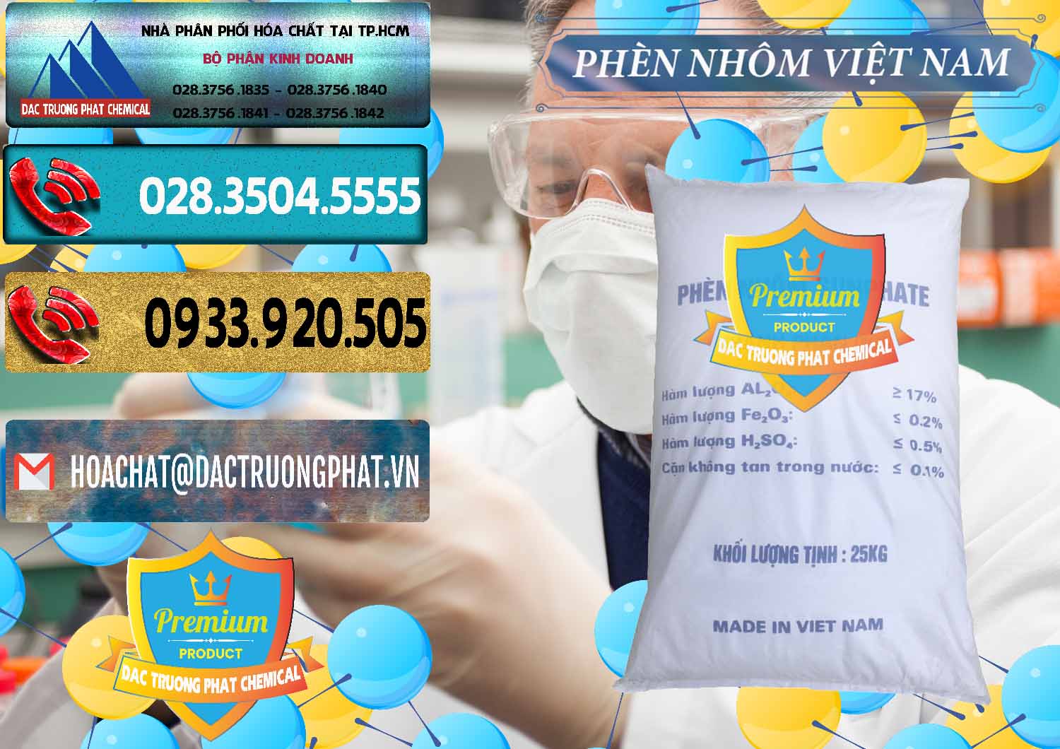 Công ty chuyên cung cấp ( kinh doanh ) Phèn Nhôm - Al2(SO4)3 17% Việt Nam - 0465 - Đơn vị cung ứng và phân phối hóa chất tại TP.HCM - hoachatdetnhuom.com