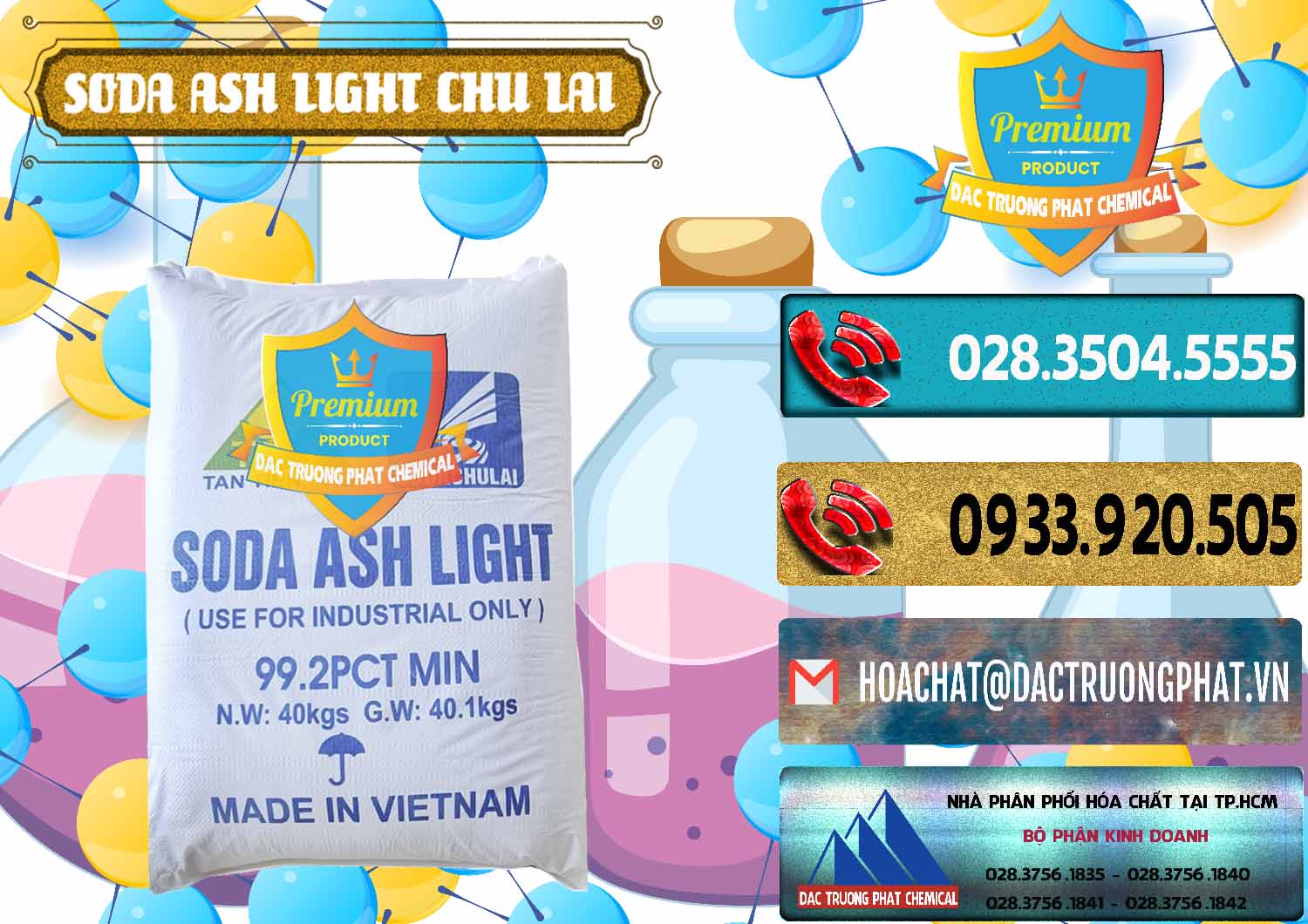Chuyên cung ứng - bán Soda Ash Light - NA2CO3 Chu Lai Việt Nam - 0489 - Cty cung cấp _ kinh doanh hóa chất tại TP.HCM - hoachatdetnhuom.com