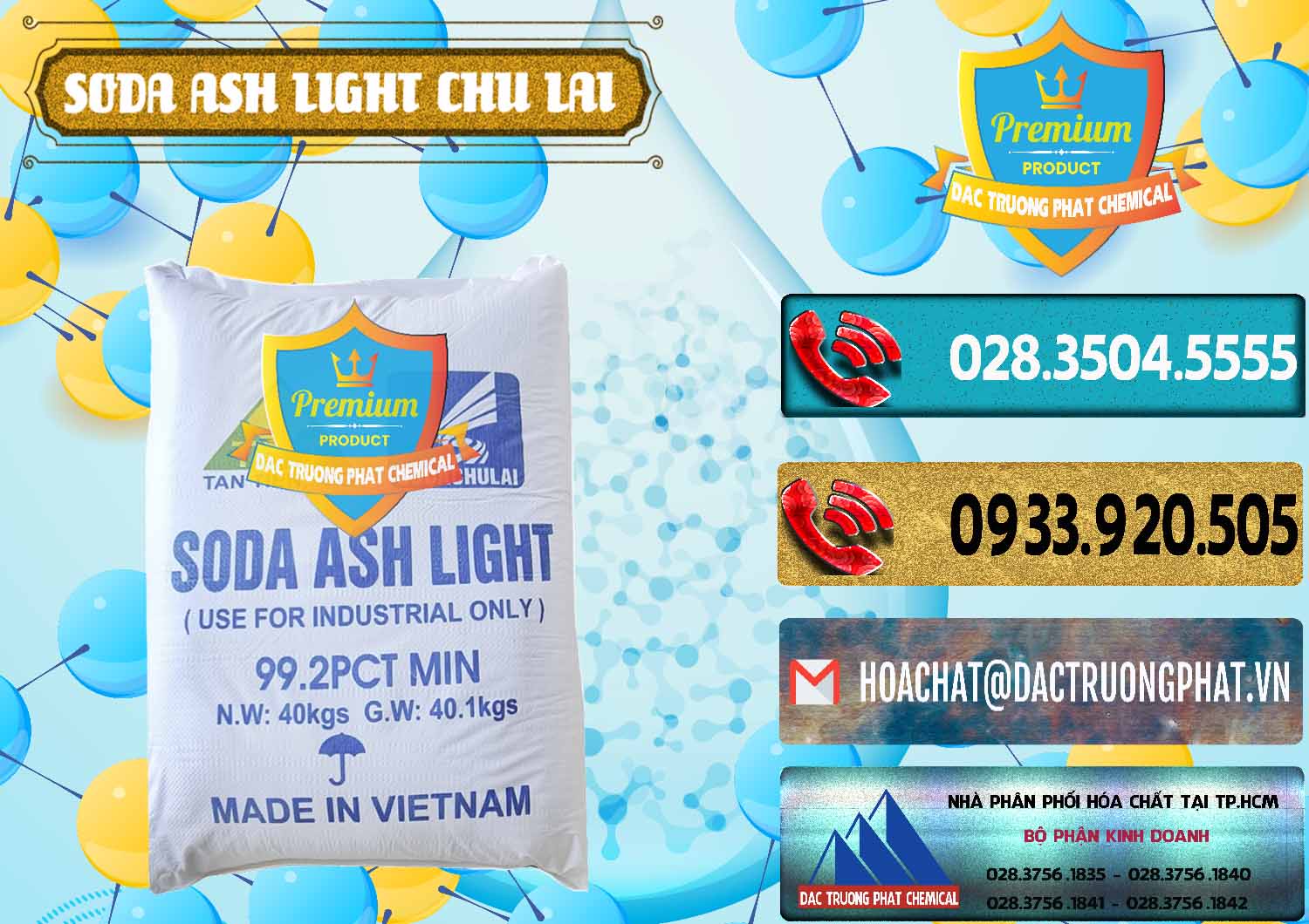 Nơi bán và cung ứng Soda Ash Light - NA2CO3 Chu Lai Việt Nam - 0489 - Cty cung ứng ( phân phối ) hóa chất tại TP.HCM - hoachatdetnhuom.com