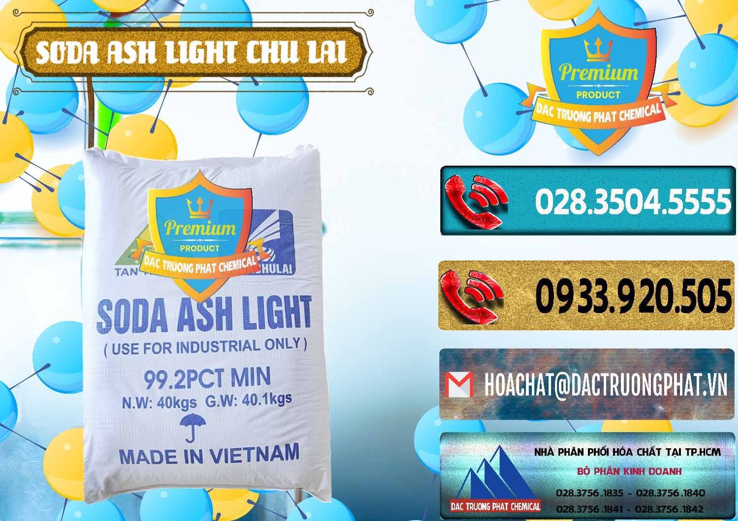 Đơn vị chuyên bán và cung cấp Soda Ash Light - NA2CO3 Chu Lai Việt Nam - 0489 - Đơn vị chuyên cung ứng - phân phối hóa chất tại TP.HCM - hoachatdetnhuom.com