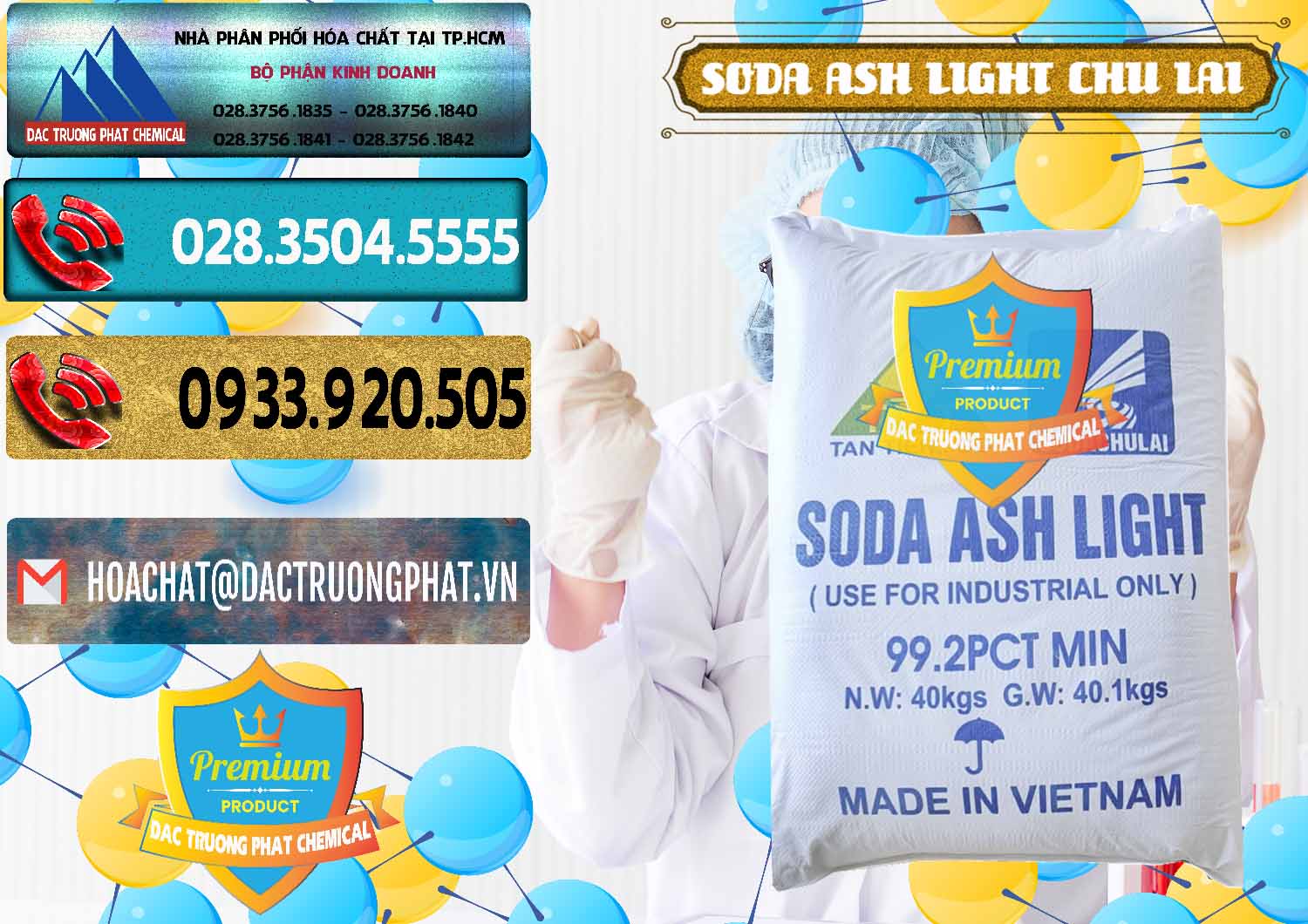 Công ty cung cấp & bán Soda Ash Light - NA2CO3 Chu Lai Việt Nam - 0489 - Chuyên cung cấp & phân phối hóa chất tại TP.HCM - hoachatdetnhuom.com