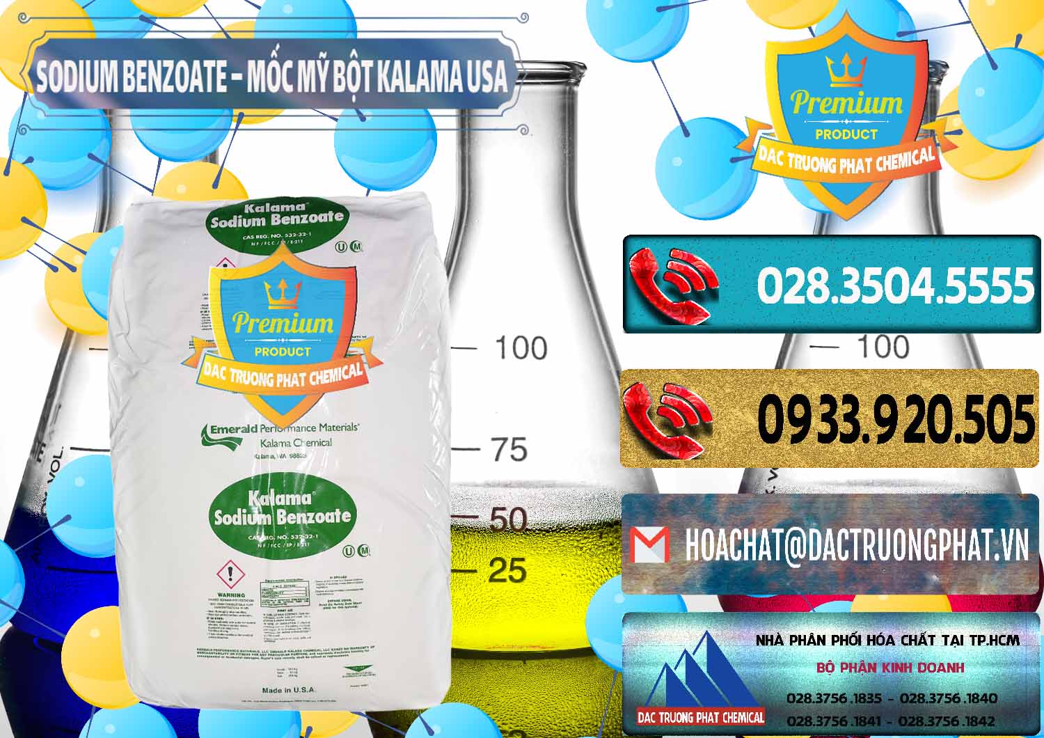 Công ty kinh doanh - bán Sodium Benzoate - Mốc Bột Kalama Food Grade Mỹ Usa - 0136 - Nơi chuyên kinh doanh ( cung cấp ) hóa chất tại TP.HCM - hoachatdetnhuom.com