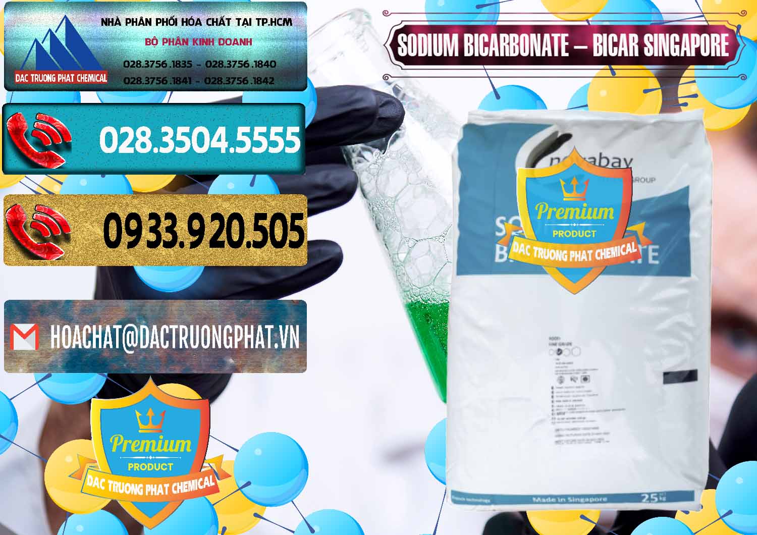 Chuyên cung cấp & bán Sodium Bicarbonate – Bicar NaHCO3 Singapore - 0411 - Nhà nhập khẩu ( phân phối ) hóa chất tại TP.HCM - hoachatdetnhuom.com
