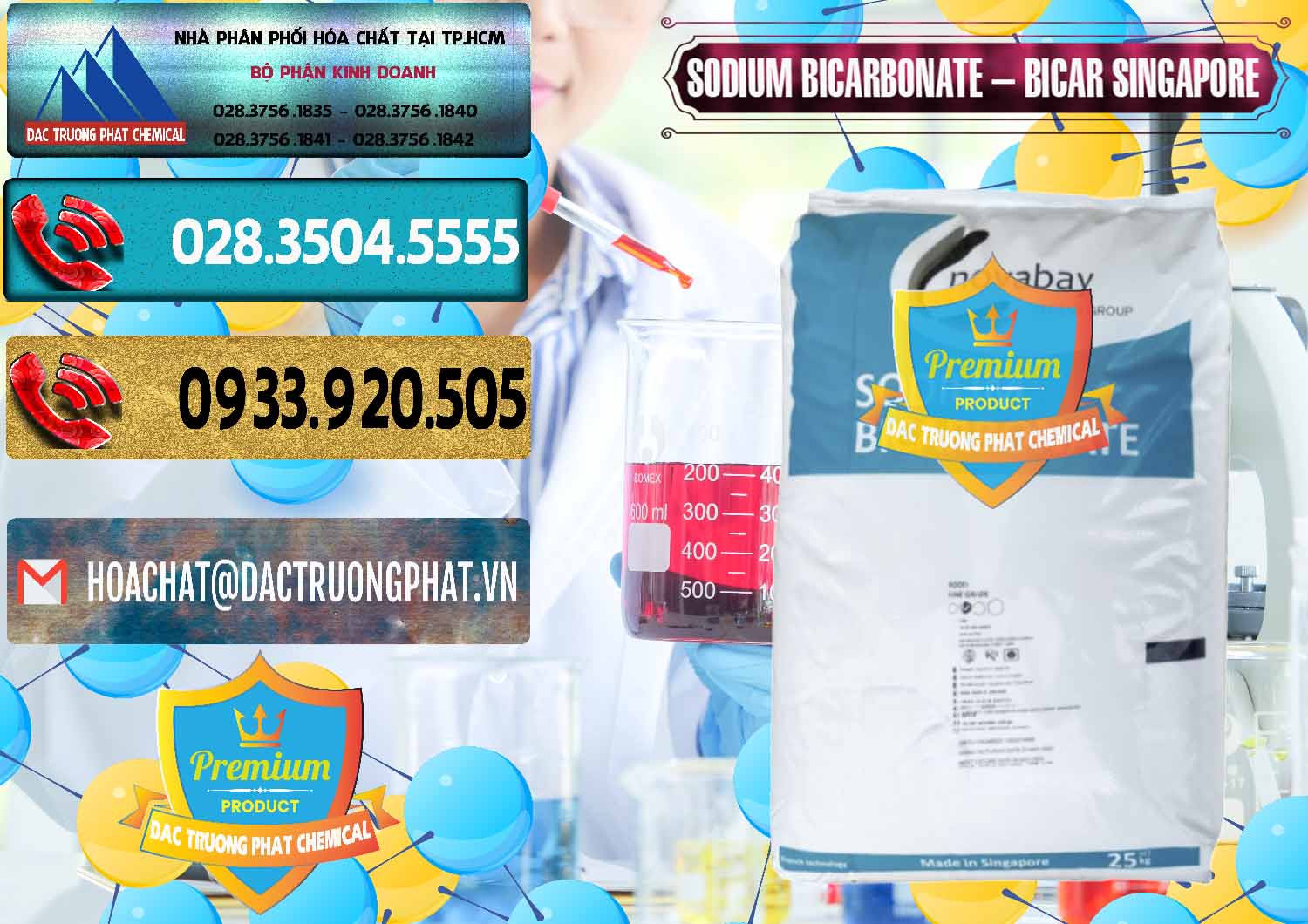 Nơi chuyên bán - cung cấp Sodium Bicarbonate – Bicar NaHCO3 Singapore - 0411 - Nơi phân phối ( cung cấp ) hóa chất tại TP.HCM - hoachatdetnhuom.com