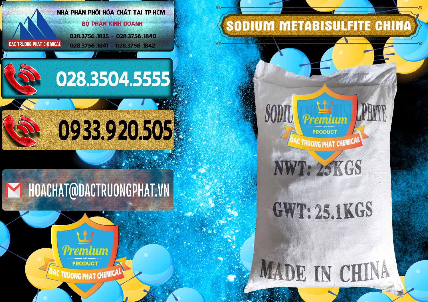 Công ty cung ứng _ bán Sodium Metabisulfite - NA2S2O5 Trung Quốc China - 0484 - Nơi phân phối và kinh doanh hóa chất tại TP.HCM - hoachatdetnhuom.com