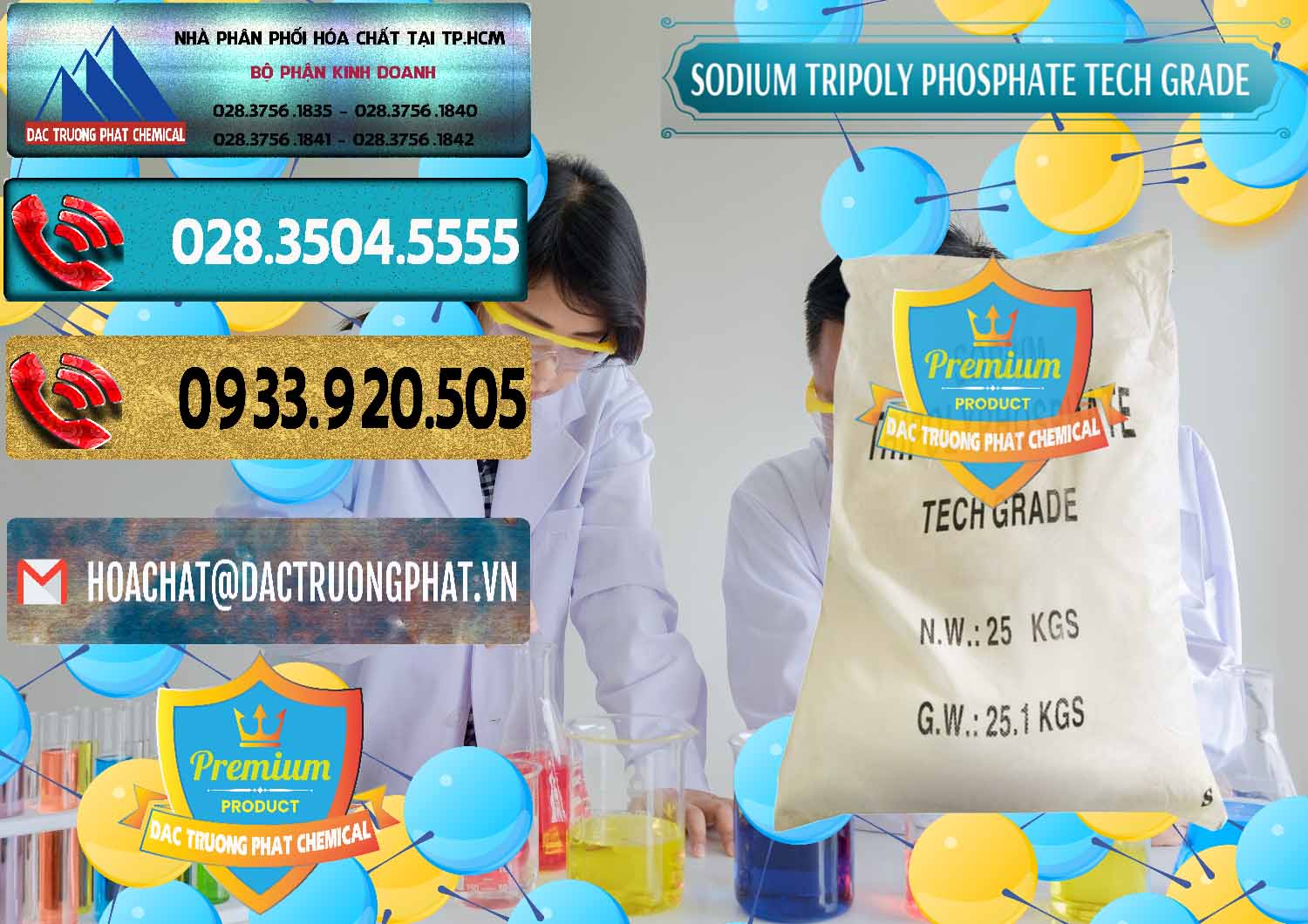 Nơi chuyên phân phối và bán Sodium Tripoly Phosphate - STPP Tech Grade Trung Quốc China - 0453 - Đơn vị nhập khẩu & cung cấp hóa chất tại TP.HCM - hoachatdetnhuom.com